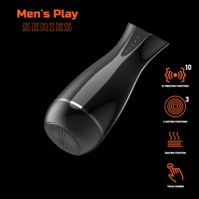 Мастурбатор Erospace Men’s Play Vacuum B6, 10 режимов вибрации, 3 вакуума 3