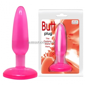 Анальная пробка «Butt Plug» розовая 5