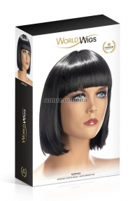 Перука World Wigs Sopie, короткі, брюнет 0