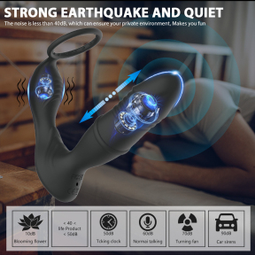 Пробка-массажер простаты Erospace Men’s Play Thrusting Prostate Massager APP Controlled B5 4