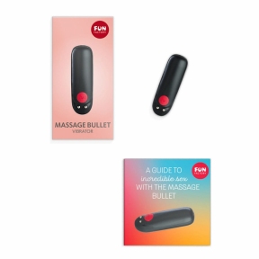 Вибропуля Fun Factory Massage BULLET, черная, диаметр 2,5 см, 3 скорости, 3 рисунка вибрации 3