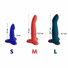 Фалоімітатор Fun Factory LIMBA FLEX M, кораловий, гнучкий, з ефектом пам'яті, підходить для точки G 9