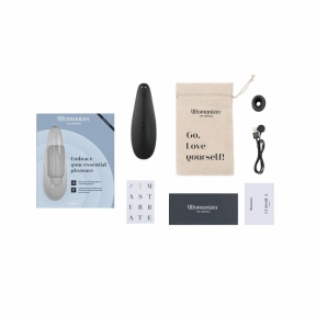 Вакуумный клиторальный стимулятор Womanizer Classic 2, черный, 10 режимов, функция Afterglow 5
