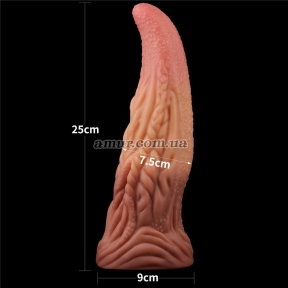 Фаллоимитатор в форме языка «Dual-Layered Silicone Tongue 10