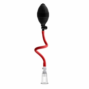 Вакуумная помпа для клитора Blush Temptasia – Beginner's Clitoral Pumping System, механическая, груша 0