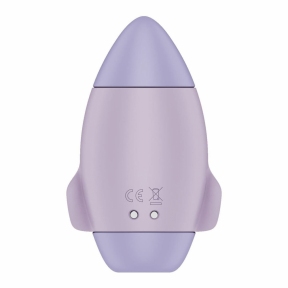 Вакуумний стимулятор з вібрацією Satisfyer Mission Control Violet, 2 незалежні двигуни 4