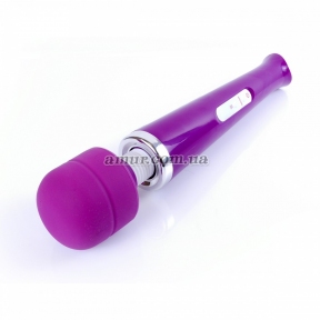 Вібратор-мікрофон «Magic Massager Wand», фіолетовий, 10 функцій 1