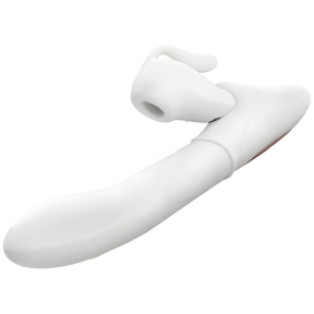 Вибратор-кролик B-Series Ghost Touch с фрикциями, вакуумом и пультом 1