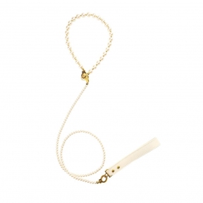 Перлинний нашийник з повідцем LOCKINK Pearl Collar & Leash Set 0