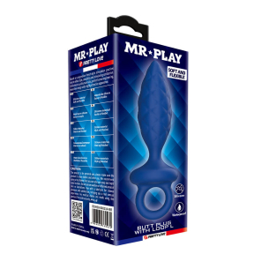 Анальна пробка «Mr. Play Butt Plug with Loop», Size L 6