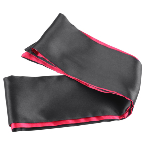 Маска Erospace Wild Play Satin Eye Mask C18, черный-малиновый 2