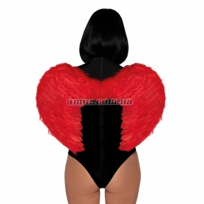 Крила занепалого ангела (диявола) Leg Avenue Marabou feather devil wings 0