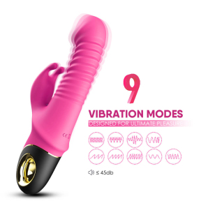 Вибратор «Thrusting Vibrator Zing», режимі ротации и движения 2