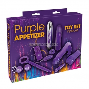 Секс набір «Purple Appetizer 9-piece set» 10
