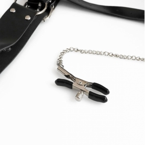 Бондажний набір із металевим анальним гаком Art of Sex Beatrice Bondage set with anal hook № 4 4