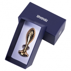 Анальна пробка LOCKINK SEVANDA Pearl Pear-shape Anal Plug 8