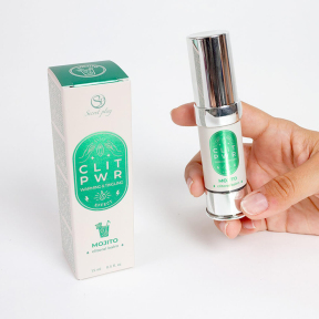 Возбуждающий гель «Secret Play Clit Pwr Mojito», 15 мл, согревающий эффект вибрации 4