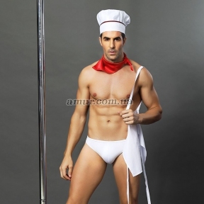 Чоловічий еротичний костюм кухаря 
