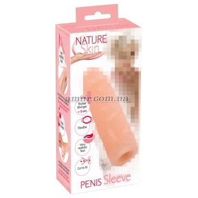 Насадка на пенис «Penis Sleeve» телесная 4