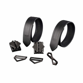 Наручники LOCKINK Wristcuffs/Anklecuffs, чорні 2
