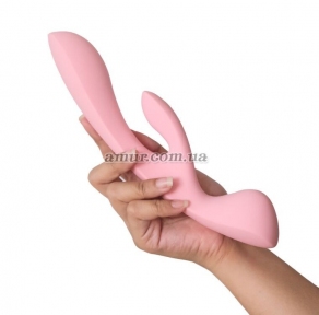 Вібратор-кролик Satisfyer Triple Oh, рожевий 4