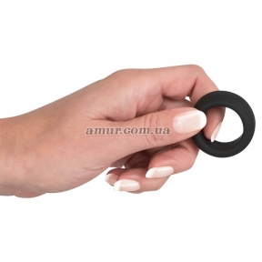 Эрекционное кольцо «Black Velvets Cock Ring» 0