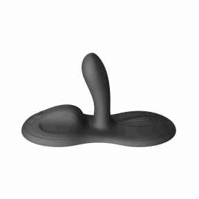 Sit-on-top смарт-вибратор Zalo, черный, 9 моторов 0