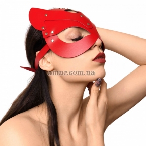 Маска Кішечки Art of Sex - Cat Mask, червона 2