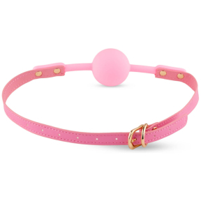 Кляп Knebel Ball Gag, рожевий 3