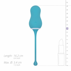 Виброяйцо Cala Azul – Elena Vibrating Egg With Remote Control, 10 режимов, пульт ДУ 6