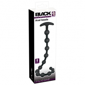 Гибкие анальные бусы «Black Velvet Anal Beads» 7