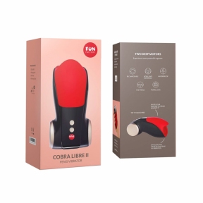 Мастурбатор для головки пениса Fun Factory COBRA LIBRE II, 2 мотора, игра без рук 5