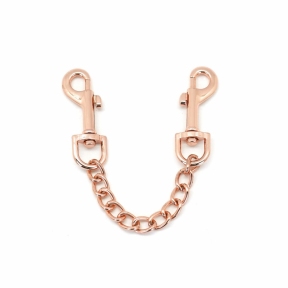 Поножі Liebe Seele Rose Gold Memory Ankle Cuffs, натуральна шкіра, рожеве золото 8
