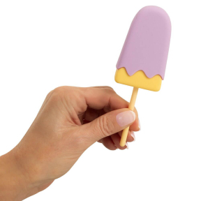 Вібратор у формі морозива «Vibrating Popsicle», фіолетовий, 10 вібрацій 5
