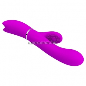 Вибромассажер точки G «Pretty Love Clitoris Vibrator» с клиторальной стимуляцией 2