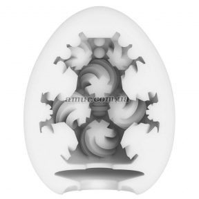 Мастурбатор-яйцо Tenga Egg Curl с рельефом шишечек 0