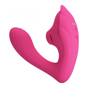 Вакуумний стимулятор з вібрацією «Pretty Love Nemo», 10 вібрацій, 7 пульсацій 1