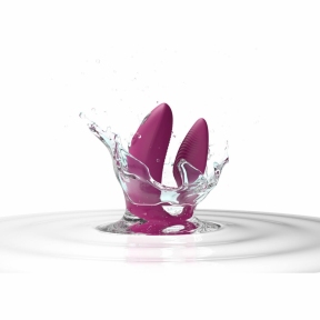 Смарт-вибратор для пар We-Vibe Sync 2, розовый, 10 виброрежимов, пульт ДУ 10