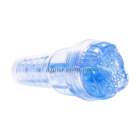 Мастурбатор Fleshlight Turbo Core Blue Ice, оральний секс (глибоке горло) 2