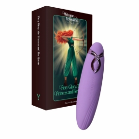 Міні-вібратор FairyGasm PleasureArrow, фіолетовий, 9 режимів вібрації 8