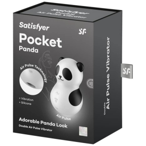 Вакуумный стимулятор с вибрацией Satisfyer Pocket Panda, 12 режимов вибрации, 11 уровней вакуума 3