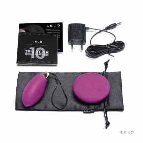 Вібраційне яйце LELO Lyla 2 Deep Rose, водонепроникне, пульт ДК з вібрацією, технологія SenseMotion 3