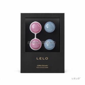 Набір вагінальних кульок LELO Beads Mini, діаметр 2,9 см, змінне навантаження, 2х28 і 2х37 г 2