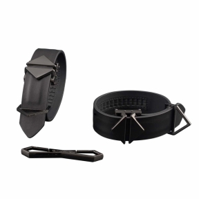 Наручники LOCKINK Wristcuffs/Anklecuffs, чорні 0