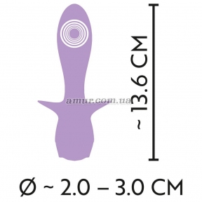 Міні-вібратор «Cuties Mini Purple 4» 9