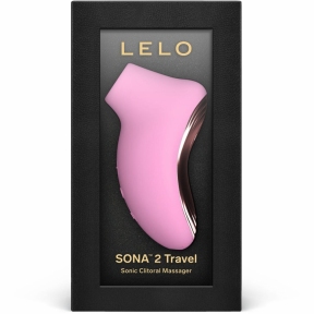 Звуковий стимулятор клітора Lelo Sona 2 Travel, рожевий, тревел-версія, 12 режимів 3