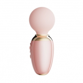 Смарт-вібратор Zalo - AVA, рожевий, 8 режимів, з підігрівом, дуже потужний та компактний 2