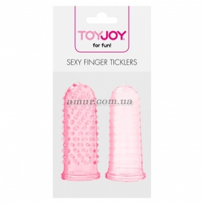 Насадки на пальцы «Sexy Finger Ticklers» розовые 0
