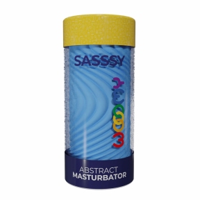 Мастурбатор Wooomy Sasssy Abstract Masturbator, сквозной, двусторонний 5