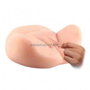 Реалистичная вагина - полуторс полной женщины «Пышечка», 27 х 23 см 2